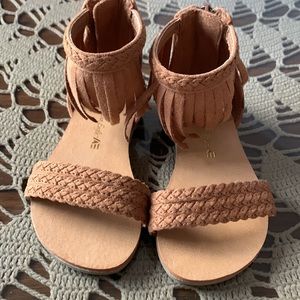 American Eagle fringe sandal